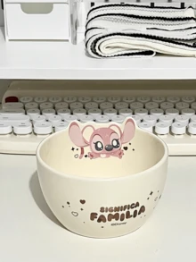 天使系列陶瓷碗，可爱天使卡通图案，陶瓷材质，色彩柔和，赏心悦目，可叠放稳固，防滑防撞，底部防滑耐刮，易于清洁，适合日常使用、家庭聚会和温馨时光。是史迪奇粉丝、卡通爱好者、年轻女性、学生、上班族和家长的理想之选。 - 安琪 - 查看 7