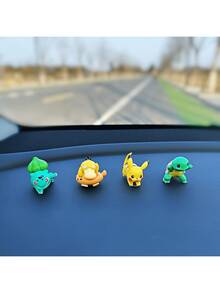 pokemon 8件套迷你宝可梦手办，包含皮卡丘、松鼠等可爱角色，适合摆放在桌面或车内，是圣诞节、万圣节、生日派对的完美礼物，也是热门宝可梦收藏品和动漫周边产品。 - 彩色 - 查看 6