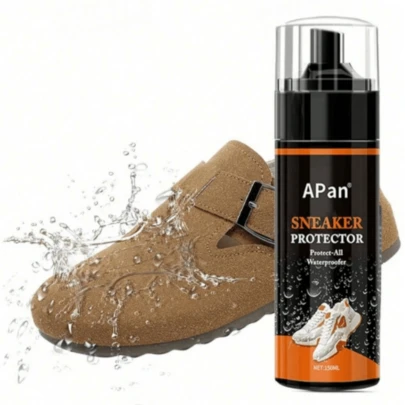 1pc Nano Waterproof And Stain-Resistant Spray, Suitable For Leather Outdoor Gear, Shoes, White Sneakers, Snow Boots, And Fabrics. Provides Protection Against Water, Stains, And Oil. Ideal For Outdoor Activities, Camping, Hiking, And Outings In Rainy Weather. Durable Protection. Style Shipped Randomly.
