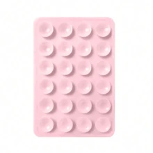 Silicone Suction Cup Phone Holder, Double-Sided Suction Cup, Multi-Functional Adhesive Back, Anti-Slip Hands-Free, Suitable For Shower Mirror, Car Selfie And Video Shooting, Compatible With IPhone, Android Phones, Birthday Gift, Phone Holder For Family And Friends, Phone Accessories