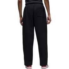 Nike Jordan Brooklyn Fleece Pantalon Oversize À Ourlet Fendu Pour Homme Knitted Sweatpants Men's Black/Gym Red IB7243-010 - màu đen - Xem 2