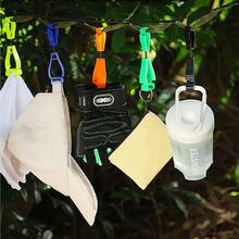 10 piezas Clip para guantes, sujetador de guantes, clips para guantes para trabajo, guantes de trabajo, para cinturón de servicio, para construcción - Amarillo - Ver 6
