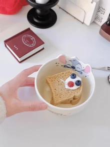 Bát sứ Stitch Series, họa tiết hoạt hình Stitch đáng yêu, chất liệu sứ, màu sắc nhẹ nhàng kích thích vị giác, có thể xếp chồng lên nhau và ổn định, chống trượt và chống va chạm, đáy chống trơn trượt và chống trầy xước, dễ dàng vệ sinh, phù hợp cho sử dụng hàng ngày, các buổi họp mặt gia đình và những khoảnh khắc ấm áp, lựa chọn lý tưởng cho người hâm mộ Stitch, người yêu thích hoạt hình, phụ nữ trẻ, học sinh, nhân viên văn phòng và phụ huynh. - Khâu - Xem 8