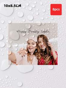 1-8 nhãn dán chai rượu chống thấm nước tùy chỉnh - Nhãn dán ảnh và chữ cá nhân hóa, thích hợp cho cầu hôn, quà tặng phù dâu, kỷ niệm, lễ đính hôn, tiệc sinh nhật, quà tặng cho người yêu, bạn bè, gia đình, áp dụng cho chai rượu sâm panh, whisky, tequila - Cũng thích hợp cho tiệc sinh nhật, năm mới, quà tặng đám cưới, sự kiện kỷ niệm. - Nhiều màu 2 - Xem 15