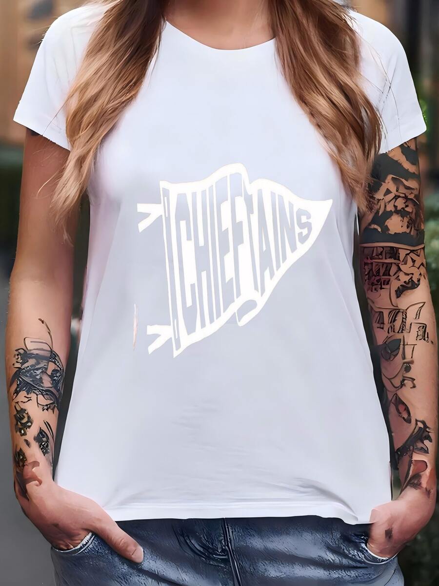 Women Plus Size Sports Tees & Tanks - White - View 1