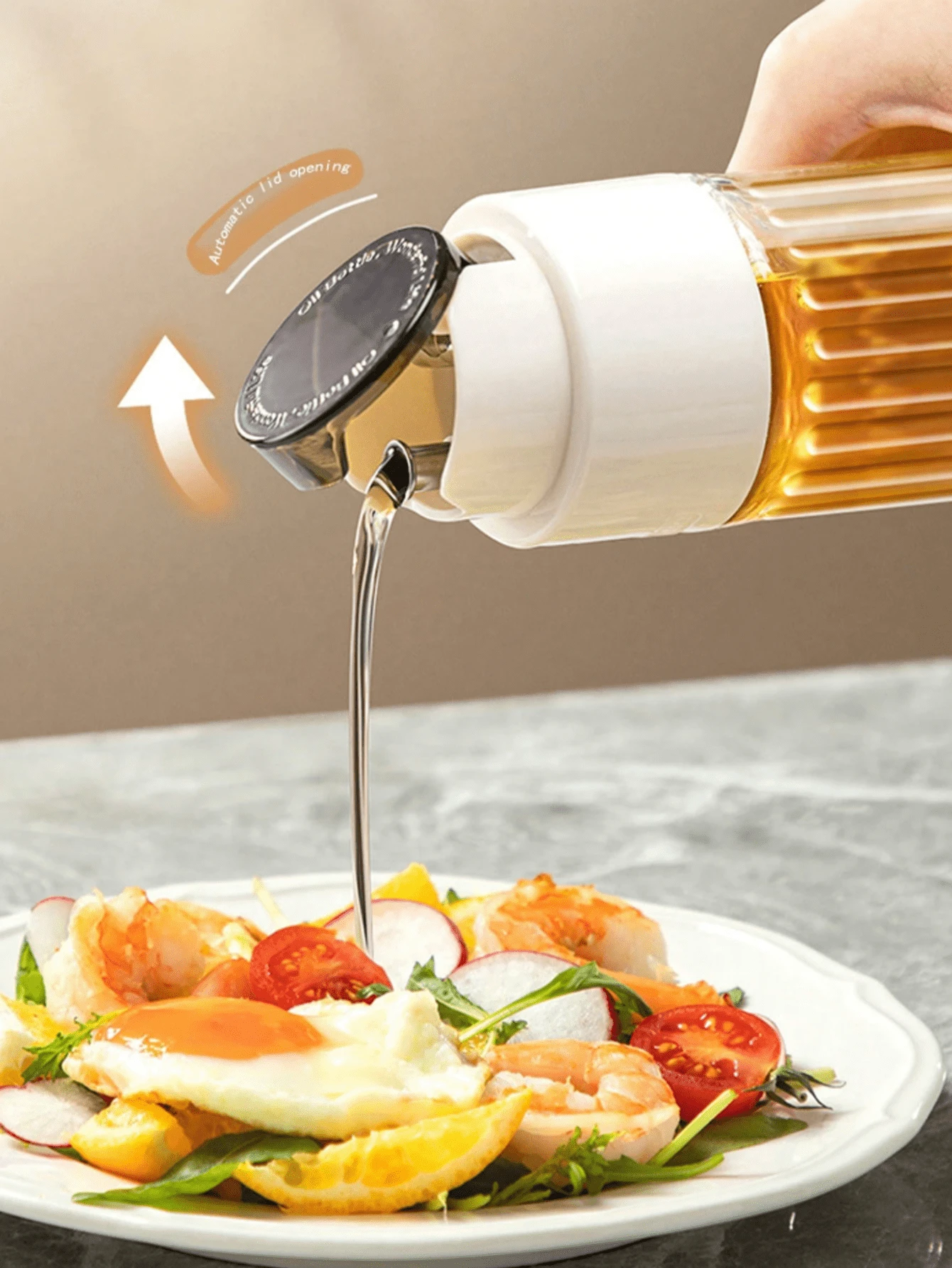 1/2 chai dầu ăn bằng thủy tinh, hộp đựng dầu ăn nhà bếp, bình đựng dầu dung tích lớn, chai đựng gia vị, nước sốt và giấm, bình đựng dầu chống rò rỉ, chai dầu ăn bằng thủy tinh chống rò rỉ, bình đựng dầu ăn dung tích lớn, bình đựng gia vị, nước sốt và giấm gia dụng, hộp đựng dầu ăn bằng thủy tinh chống rò rỉ, bình đựng dầu ăn đa năng bằng thủy tinh, bình đựng gia vị nhà bếp, bình đựng dầu dung tích lớn chống rò rỉ - Nhiều màu - Xem 1