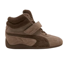 Puma Puma Womens Speedcat Wedge 'Totally Taupe Chocolate' (Women's Sizes) Totally Taupe/Chocolate 407878-01 Winter New - 棕色 - 查看 1