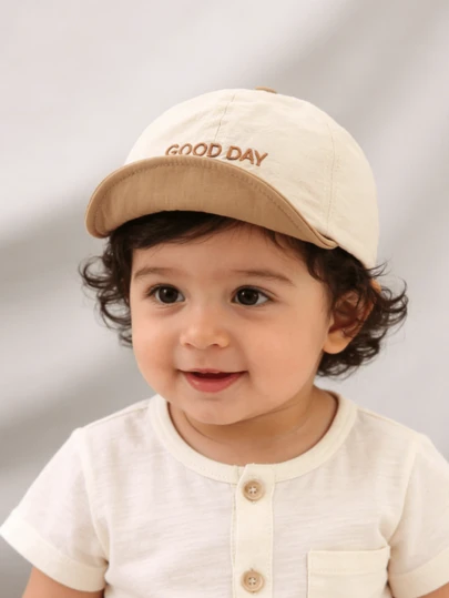 1pc Baby/Toddler Lightweight Breathable Baseball Cap, Boys/Girls Sun Protection Hat, Adorable For Spring/Summer