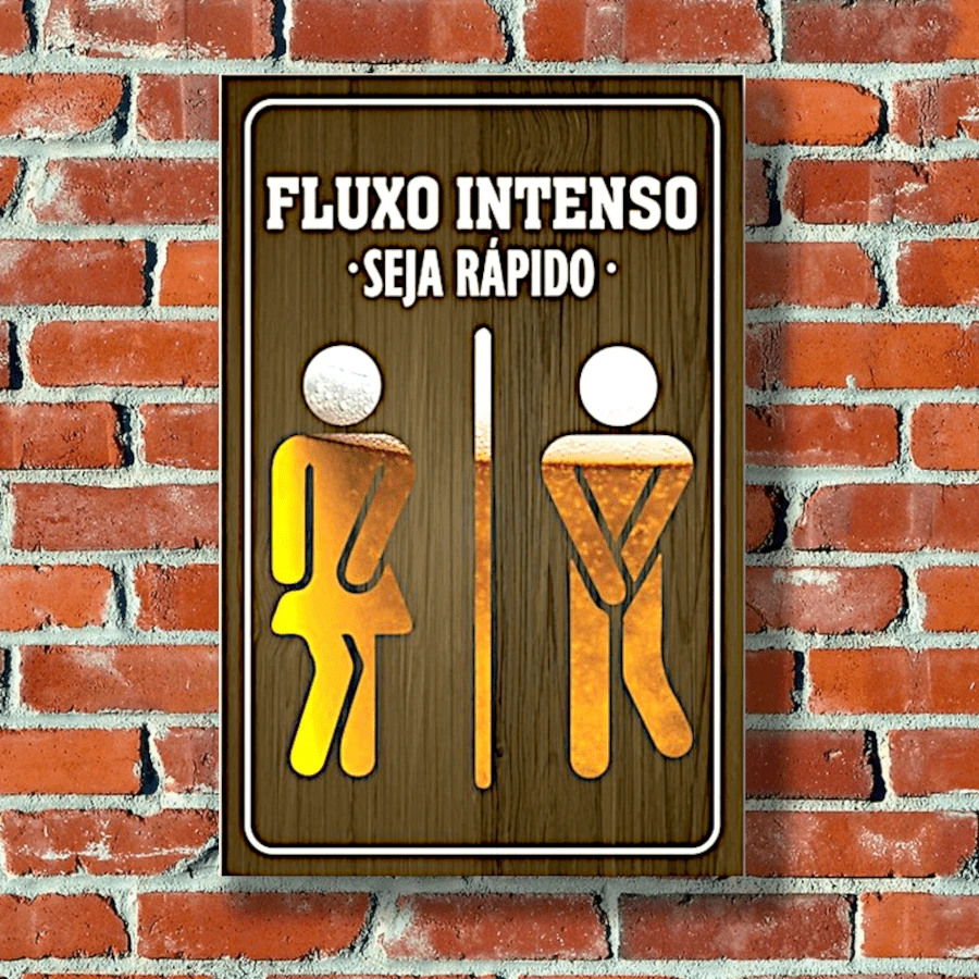 Decorative MDF Plate 19x29cm Theme Drinks Funny Phrases VRD-0053 - 黑與白 - 查看 1