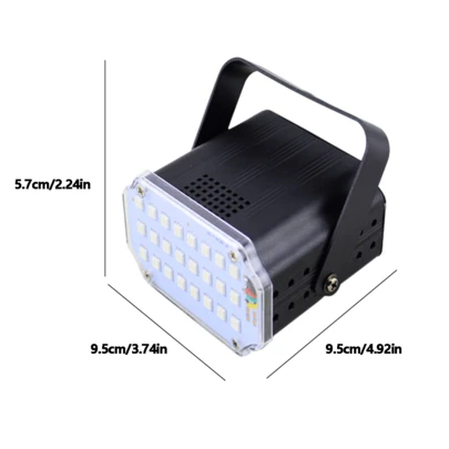 Iluminación LED profesional para escenarios y fiestas, luces estroboscópicas multicolores, luces DJ con cabezal móvil, iluminación para escenarios de fiestas, adecuada para DJ, discotecas, escenarios, bodas, iluminación de discotecas, etc.