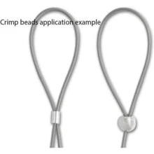 100pcs Adabele Authentic 925 Sterling Silver Crimp Tube Loose Beads 2mm Small Crimp Spacer (Hole 15mm) For DIY Craft Jewelry Making SS241-2 - ColorH - 查看 5