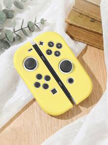 OLED/Switch NS Joy-Con 控制器保护壳 - 全套左右手柄保护套，Switch 游戏配件，保护 Joy-Con 控制器免受损坏，防油防刮，易于安装和拆卸，多种颜色可选 - 白色、黑色、紫色、透明等。