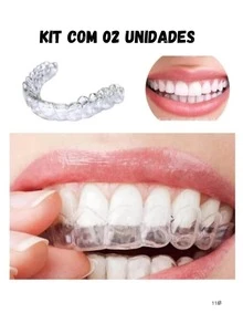 Bruxism Plates, Silicone Mouthguard, Homemade Mold, Upper And Lower Protective Appliance - 彩色 - 查看 4