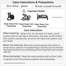 1pc Elegant Crown Shaped Crystal Brooch Pin For Men & Women's Suit/blouse Collar Decoration, Badge Accessories - Silver - View 5