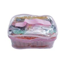 80-Piece Random Color Plastic Perm Rods Set | Cylindrical Shape + Hair Combs/Rings | Salon-Style Hair Curling Kit For Home Perming & Daily Hairstyling - Multicolor - View 8