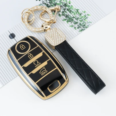 1 adet TPU Araç Anahtarlığı Kılıfı, Kia Niro, Forte, Optima, Sorento, Rio, Soul, Sportage modelleriyle uyumludur.