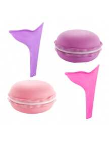 1 pieza Dispositivo portátil de micción femenina, orinal portátil de emergencia, novedad de micción de pie para exteriores - Multicolor - Ver 2