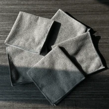 10片装超柔软微纤维清洁布，25*25厘米/30*30厘米，颜色随机，吸水性强，适用于厨房、玻璃、家居清洁 - 厨房、浴室、家用 - 彩色 - 查看 23