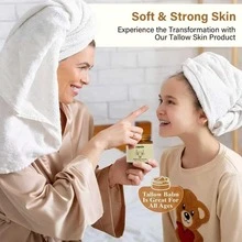 Lopeie Whipped Grass-Fed Beef Tallow Honey Balm 4 Oz, Lavender Scent Handmade Moisturizer, Hydrating & Firming Body Care For Dry Skin, Soft Smooth Luminous Skin - Đồng hạng 3 - Xem 6