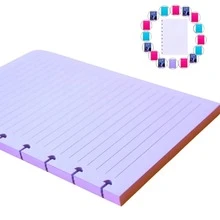 B5 Refill For Smart Notebook, 80 Lined Sheets With 10 Discs, Kawaii Style, Cute Stationery - 白色 - 查看 3