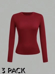 Women Tops - Black White Wine - View 3