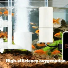 1个超高密度纳米气泡增氧器，鱼缸气泡墙，水族箱氧气发生器，采用纳米气泡技术，改善鱼类健康和外观。适用于小型和中型水族箱。（气泵需另购）