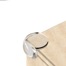 4/6/8/10/12/14/16/20/22/24个装儿童安全护角 - 硅胶边垫，家具保护套，适用于桌子、椅子、床 - 透明设计，节日礼物，预防伤害，无缝贴合，持久耐用