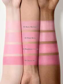 Dasique 四色腮红盘，显色度高，持久不脱妆，自然光泽，轻盈妆感，纯素配方，时尚彩妆品牌，圣诞礼物，节日必备 (8克) - #19 Milky Berry - 查看 11