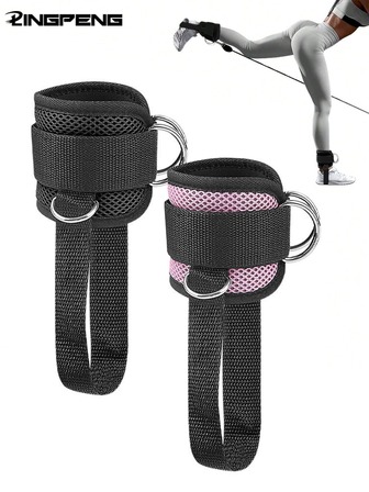 Adjustable Ankle Strap For Cable Machines, Unisex – Cable Machine Accessory For Kickbacks, Glute Workouts, Leg Extensions, Curls, Hip Abductions, And Cable Machine Wrist Strap
