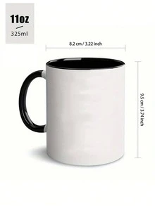 An 11-Ounce Ceramic Mug Featuring The Turkish Phrase "How Are You? I'll Ask My Eyes. You'll Answer With Your Smile." - White Coffee Mug, Dishwasher , Reusable, Ideal Gift For Couples, Perfect For Holidays And Everyday Use. - Multicolor - View 12