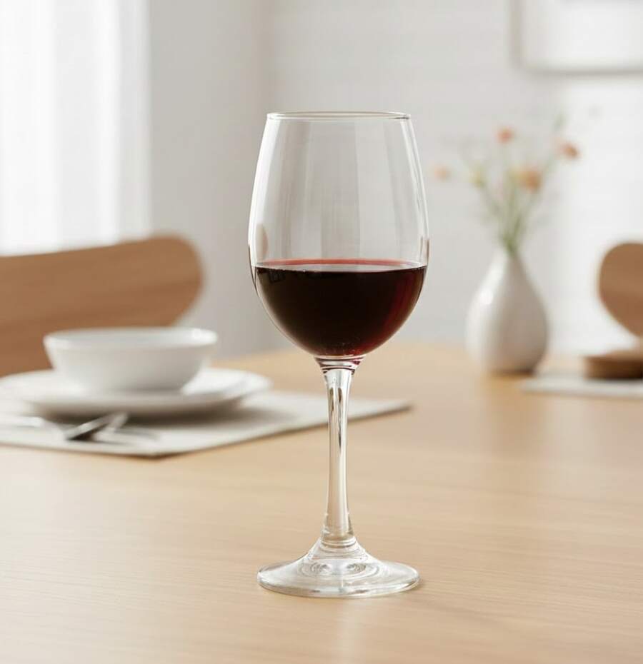 GLASSEA - Set 6 Copa de Agua 340 ml | Copas de Vidrio Transparentes, Resistentes y Elegantes | Perfectos para Hogar, Cocina, Fiesta y Uso Diario - transparente - Ver 1