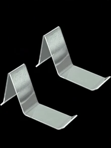 Transparent Acrylic Shoe Store Display Rack, Transparent Sandal Display Rack, High Heel Display Rack, Shoe Organizer, For Home, Shopping Center - Clear - View 10