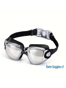 New Professional Adult Sports Gradient Lens Swimming Goggles, Adjustable Silicone Waterproof Unisex Swim Glasses - Multicolor - View 6