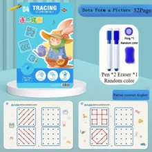 32页可重复使用的魔法练习笔记本套装 | 全脑开发、写作训练和绘画教育手册 | 学习写作技巧、纸张材质、装订方式 | 彩色页面 - 彩色 - 查看 13