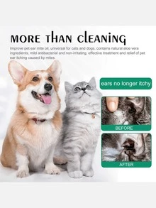 宠物眼耳皮肤护理套装 - 温和清洁眼部分泌物，预防耳螨，缓解瘙痒，修复皮肤，必备美容用品 - 彩色 - 查看 6