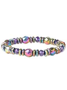 Magnetic Therapy Anklet (Unisex), Which Can Also Be Used As A Weight-Loss Bracelet. It Can Enhance Immunity, Relieve Pain From Arthritis And Carpal Tunnel Syndrome, And The Magnetic Therapy Snug Fit Anklet Can Also Promote Blood Circulation.