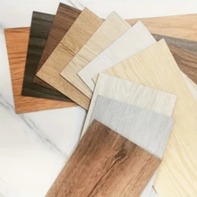 10pcs 15.74in X 5.9in Self-Adhesive Wood Grain Floor Tiles - Reusable, , Easy To Install. Made Of PVC Material, Easy To Stick, Suitable For Decorating Floors In Living Room, Bedroom, Kitchen And Bathroom. - Multicolor - View 8