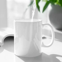 1pc Spanish Christian Bible Verse Mug - "TOD@ LO PUEDE / EN CRISTO / Que En él Mora Fortaleza / (Philippians 4:13) - El Libro De Cristo I" - Open Book & Spanish Bible Verse Design - Dishwasher - 白色 - 查看 5