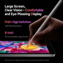 Lenovo M8 Tableta portátil, rendimiento general optimizado, plataforma Android inteligente, experiencia de funcionamiento fluida, videollamadas, procesamiento de documentos, entretenimiento diario, adecuado para llevar al aire libre, color plateado - Plateado - Ver 7