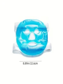 1 Set Face Cooling Ice Pack, Soothing Gel Face Mask, Relieve Fatigue, Aid Sleep, Reusable Cold/Hot Therapy Gel Face Mask/Eye Mask, Suitable For Daily Use