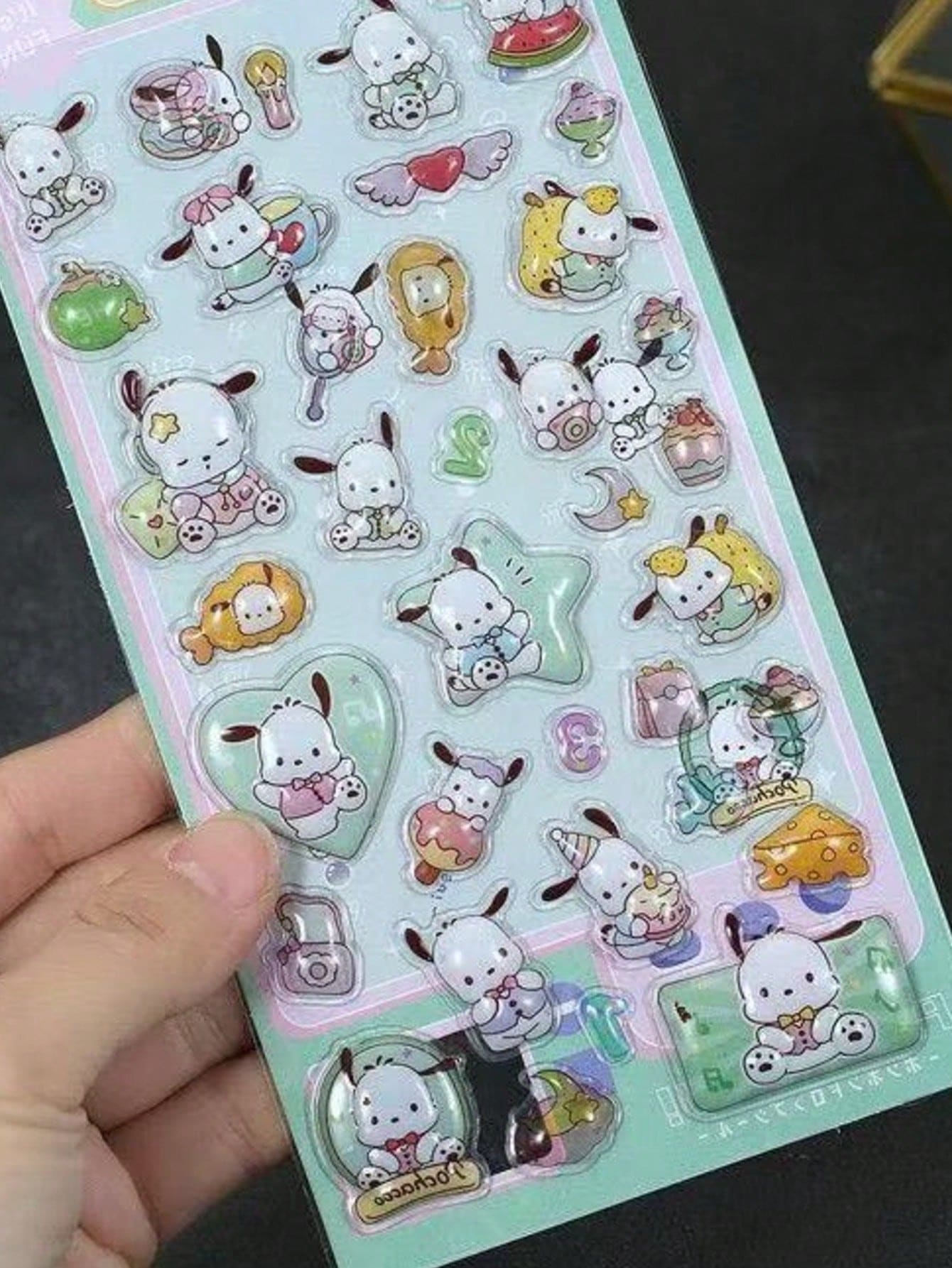 Adesivos de Cristal Brilhante em Desenho Animado 3D, Adesivos Gravados Fofos, Adesivos Decorativos de Diamante, Adesivos 3D de Relevo em Desenho Animado Vazados, Adesivos Realçados Divertidos para Capa de Celular, Conta Manual, Universal, Decoração de Festa, Pequeno Presente, Brinquedo, Decoração de Celular, Tablet (Alguns Estilos Podem Ter Diferenças de Cor e Serão Enviados Aleatoriamente) - Multicolorido - Visão 1