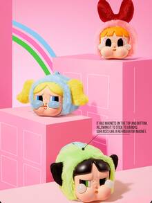 POP MART CRYBABY Series Blind Box Figurines, Includes 6 Regular Versions + 1 Secret Version, Soft Plush Material Design, Cute Cartoon Style, Suitable For Fans And Teenagers Collection, Also Perfect As Home Desktop Decor Gift - Multicolor - View 5