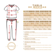 Scrub Pijama Conjunto Quirúrgico Qx Filipina Cuello V Jogger D-02 - Verde Lima - Ver 2