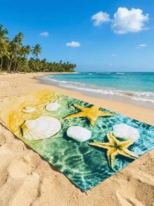 Set Of 5 Giant Beach Towels For Swimming Pool, Summer, 70cm X 1.40m, Premium - 各種各樣的 - 查看 2