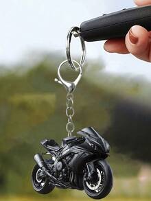 2D亚克力摩托车钥匙扣 - 龙虾扣，适用于汽车钥匙、背包和手提包，可用作包包挂饰、汽车装饰、包包配件 | 独特设计 | 亚克力材质，也适用于女士钱包和手机壳，可赠送给朋友、家人、女朋友，也适用于户外装饰、派对装饰、礼物、纪念品，是绝佳的返校礼物和教师节礼物。 - 多色 - 查看 6