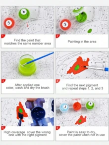 1 Set Pintura personalizada por número DIY, caballo abstracto, perfecto para la decoración del dormitorio y la decoración artística de la pared, el mejor regalo para un amigo