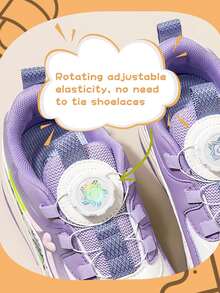 1 Par de Patins com Rodas para Crianças, Patins com Rodas Destacáveis Retráteis 2 em 1 de Moda, Leves, Duráveis e Antiderrapantes, Adequados para Festas e Atividades ao Ar Livre - Roxo - Visão 5
