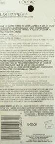 L’Oreal Paris Loreal Voluminous Lash Paradise Glitter Topper 225 Gold Or 0.27 Oz - 金色 - 查看 3
