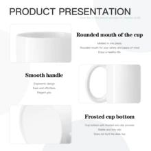 1pc Spanish Christian Bible Verse Mug - "TOD@ LO PUEDE / EN CRISTO / Que En él Mora Fortaleza / (Philippians 4:13) - El Libro De Cristo I" - Open Book & Spanish Bible Verse Design - Dishwasher - 白色 - 查看 4