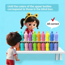 Trò chơi đoán hình ảnh ghép màu, đồ chơi tương tác để bàn dành cho trẻ em. - Nhiều màu - Xem 9